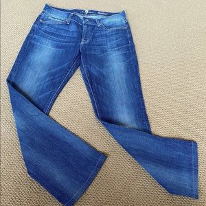 7 for all mankind  jeans size 28